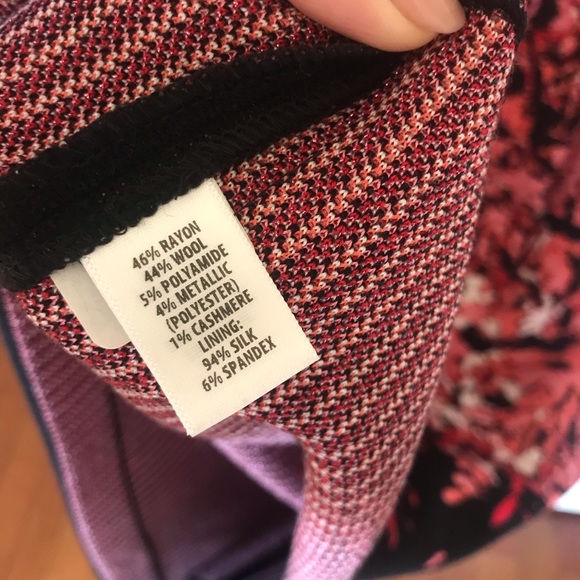 St. John Collection peplum jacquard Dress. - Picture 7 of 7